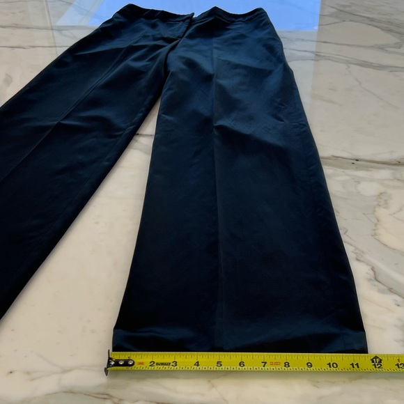EMILIO PUCCI BLACK COTTON SILK TROUSERS SIZE IT 44 / US 10 NWTS! - Picture 15 of 17